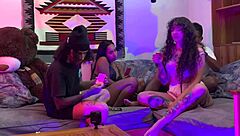 Wild swinger party erupts between friends – blowjobs and orgies everywhere!