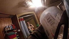 Shower time with Ronda in a sexy bathing session