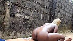 I Fuck My Step Sister Doggystyle Outdoors With Monster Cock!