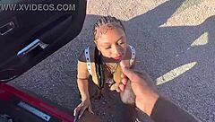 porsha carrera's outdoor anal adventure