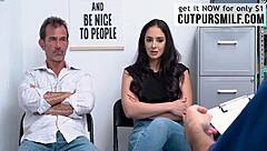 Sheena Ryder caught stealing as brunette milf