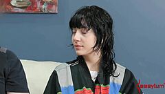 bound slut getting throat fucked?