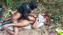 Fat African Ass Plugged In Village Bush Missionary