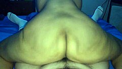 The mexican bbw amateur with big ass mounts and rides the cock passionately.