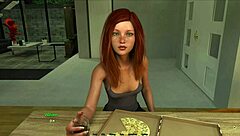 Cartoon babe experiences intense pleasure and pain with a huge cock in the third installment