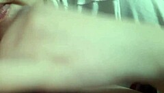 Pinay girlfriend gives detailed blowjob to her man's dick close up