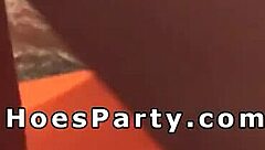 Vagina and asshole closeup action in poolside orgy