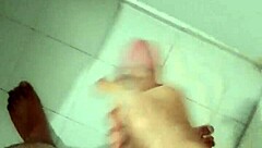 Intense Solo Pleasure In The Bathroom