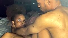 yo, ebony babe getting missionary action again