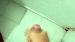 Intense Solo Pleasure In The Bathroom