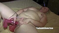 I love using anal toys as a blonde freak