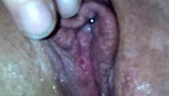 my girl pleases herself with my help