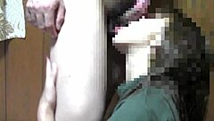 mature housewife gives intense blowjob