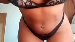 Brazilian wife Agatha's sensual undressing and cuckoldry at work