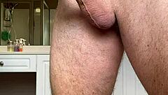 Masturbation with a big load