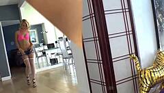 Anal play with butt plug and rough sex
