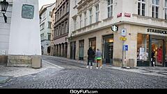 Can Domenic Easton finger and bareback fuck Tom Malone's ass?