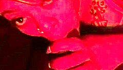 Maya sucks big black cock deep!