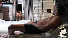 many moods of soraya carioca in red and sheer outfits