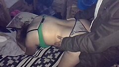 my latina girl in panties bent over for doggystyle