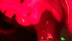 Maya sucks big black cock deep!