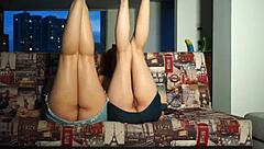 Wild latina lesbian night with sussy love and antonella