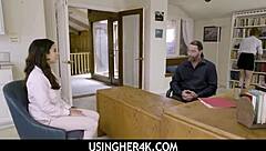 Usingher4k Cute Teen Free Use Fucked By Lawyer Boss During Meeting