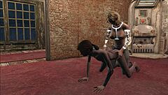 fallout 4 android girl in hentai machine fucking