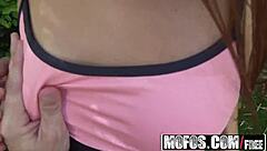 Fit teen Ariana Grand sucks and fucks hard in hardcore anal.