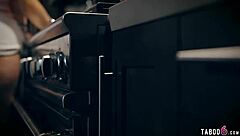 big butt teen catfished by teacher in garage deepthroat