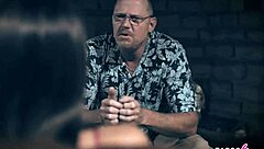 big butt teen catfished by teacher in garage deepthroat