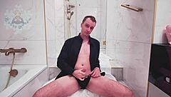 Skinny Guy Rides Monster Cock First Time