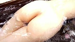 Lovey-Dovey Mixed Bathing With Alice In Missionary Fucking