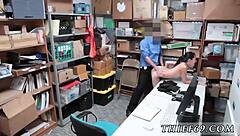 feeling the intense pleasure as the asian police officer gives a blowjob that makes him cum every time