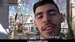 Gay Latino Boy Seduces Straight Friend For Amateur Outdoor Anal Sex Video For Cash