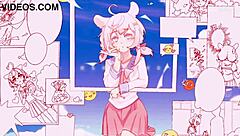 hanau usu's original song can't fall in love in anime style