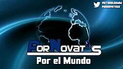 Latina Lina Jones gives outdoor blowjob and gets cumshot in public POV.