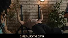 Angel Rivas and Miho Lechter share a hot threesome.