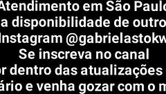 Gabriela stokweel receives deepthroat cumshot in brazilian orgy