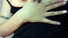 Milf licks ass and achieves intense orgasm alone at home