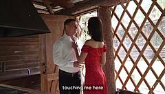 i banged my best friend's husband at the wedding, getting my ass fucked and covered in cum