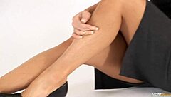 milf takes hard sucking and licking monster cock