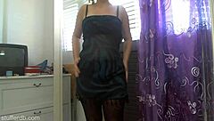 Sexy thick girl showcases her growing body.