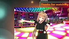 I can't stop rubbin Seija's big tits in this Touhou hentai! 3D CG anime is so hot.