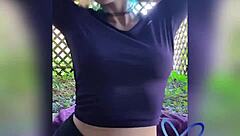 caught playing with my tits