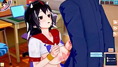 Experience the ultimate 3DX Hentai game with sensual hand and blow jobs
