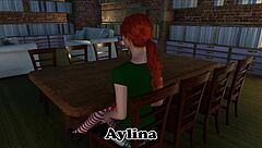 In wbp278, petite 18+ teen brunette student fucks her teacher hard with blowjob and creampie.