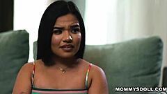 Stepmom Penny Barber Returns Home From Some Errands And Gets Shocked As She Catches Her Two Stepdaughters Having Lesbian Sex With Each Other