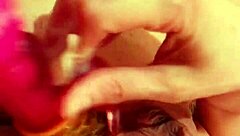 Sirenita Fuentes masturbates her ass anally.