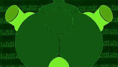 Why does Grizzy x Pan-Pan love big cocks banging her shaved ass bent over?